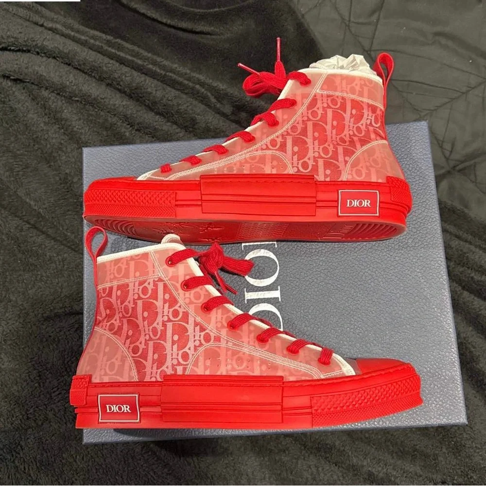 Dior B23 sneakers size 9.5 men’s - Picture 4 of 6